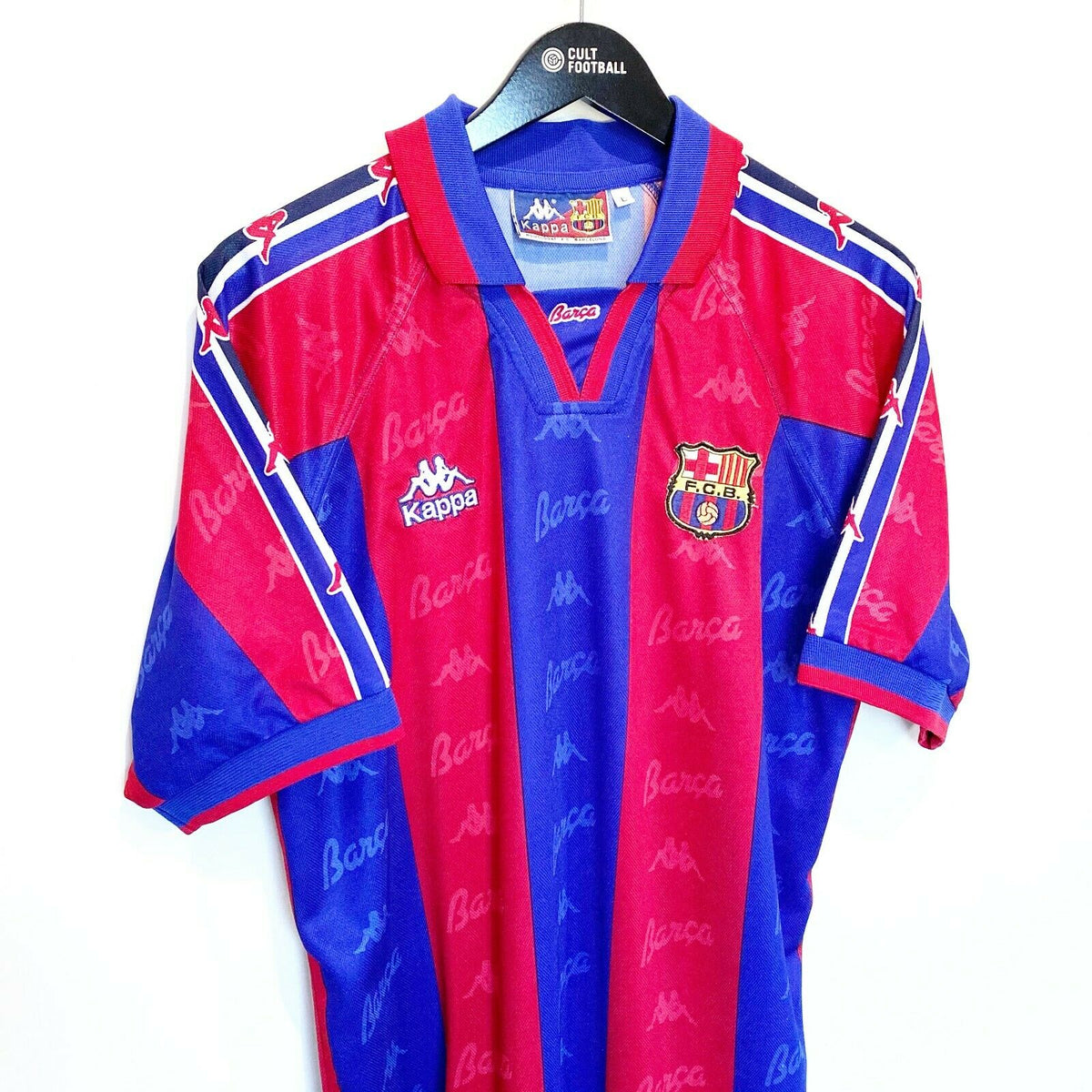 CULT KITS - 1995/97 BARCELONA RONALDO #9 AWAY SHIRT (S) KAPPA – Cult Kits