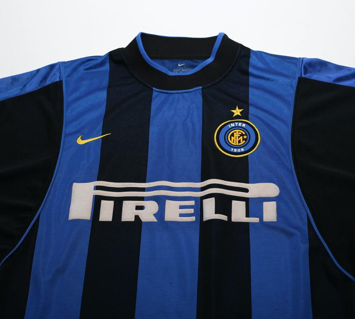 Inter Milan 2000/01 Away Soccer Jersey 2XL Nike Camiseta Futbol newest Football Vintage