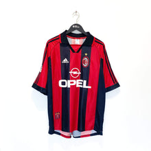 Load image into Gallery viewer, 1998/00 N&#39;GOTTY #25 AC Milan Vintage adidas MATCH WORN Home Football Shirt (XL)
