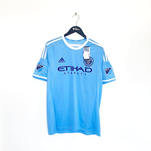 2015/16 NEW YORK CITY adidas Player Issue Football Shirt (L/XL) BNWT Pirlo Villa