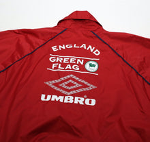 Load image into Gallery viewer, 1996 ENGLAND Vintage Umbro Green Flag Jacket (L) Euro 96
