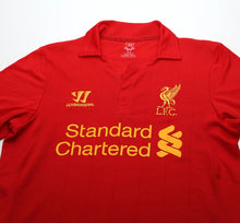 Load image into Gallery viewer, 2012/13 SUAREZ #7 Liverpool Vintage Warrior Home Football Shirt Jersey (S)
