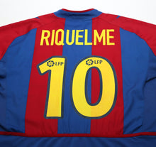 Load image into Gallery viewer, 2002/03 RIQUELME #10 Barcelona Vintage Nike Home Football Shirt (M)
