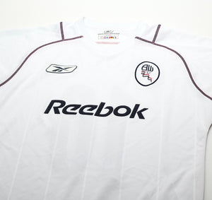 2003/05 OKOCHA #10 Bolton Wanderers Vintage Reebok Home Football Shirt (M)