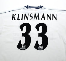 Load image into Gallery viewer, 1997/99 KLINSMANN #33 Tottenham Hotspur Vintage PONY Home Football Shirt (M)
