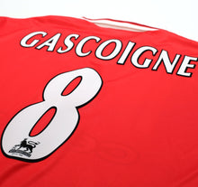 Load image into Gallery viewer, 1998/99 GASCOIGNE #8 Middlesbrough Vintage Errea Home Football Shirt (L)
