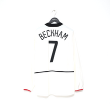 Load image into Gallery viewer, 2002/03 BECKHAM #7 Manchester United Vintage Nike LS Away Football Shirt (XL)
