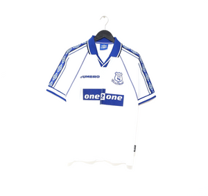 1998/99 MATERAZZI #15 Everton Vintage Umbro Away Football Shirt (M) Italy Inter