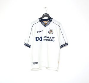 1997/99 KLINSMANN #33 Tottenham Hotspur Vintage PONY Home Football Shirt (M)