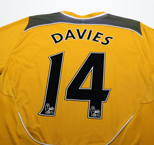 2008/09 DAVIES #14 Bolton Wanderers Vintage Reebok Away Football Shirt (L)