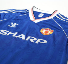 Load image into Gallery viewer, 1988/90 ROBSON #7 Manchester United adidas Originals Away Football Shirt (L)
