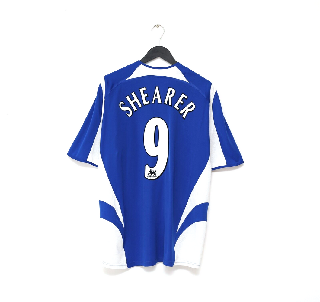 2005/06 SHEARER #9 Newcastle United Vintage adidas Third Football Shirt (XL)