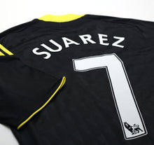 Load image into Gallery viewer, 2011/12 SUAREZ #7 Liverpool Vintage adidas Third Football Shirt (S)
