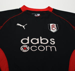 2003/04 SAHA #8 Fulham Vintage Puma Away Football Shirt (L)