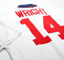 Load image into Gallery viewer, 1993/95 WRIGHT #14 England Vintage Umbro Home Football Shirt (L) US Cup 93
