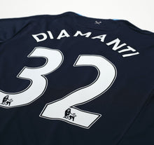 Load image into Gallery viewer, 2009/10 DIAMANTI #32 West Ham Vintage Umbro Away Football Shirt (M)
