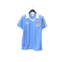 Load image into Gallery viewer, 1981 MANCHESTER CITY Retro Umbro FA Cup Final Centenary Home Football Shirt (S)
