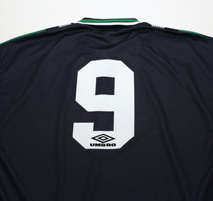1994/96 VAN HOOIJDONK #9 Celtic Vintage Umbro Away Football Shirt Jersey (L)