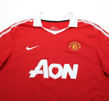 Load image into Gallery viewer, 2010/11 Ji Sung Park #13 Manchester United Vintage Nike Home Football Shirt (XL)
