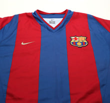 Load image into Gallery viewer, 2002/03 RIQUELME #10 Barcelona Vintage Nike Home Football Shirt (M)
