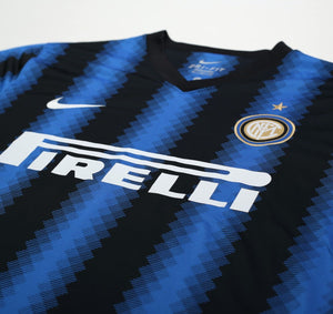 2010/11 INTER MILAN Vintage Nike Football Home Shirt (XL)