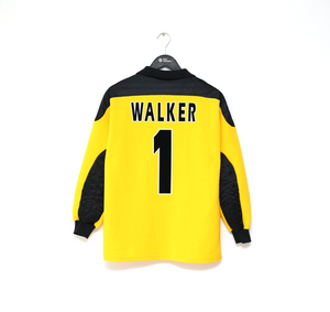 1995/96 WALKER #1 Tottenham Hotspur LS Vintage PONY GK Football Shirt (M)