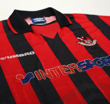 Load image into Gallery viewer, 1996/97 CRUSADERS FC Vintage Umbro Home Football Shirt (XL)
