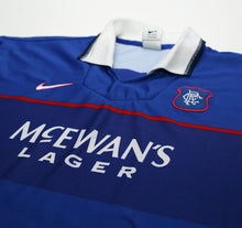 Load image into Gallery viewer, 1997/99 GASCOIGNE #8 Rangers Vintage Nike European Home Football Shirt (L/XL)
