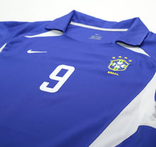 Load image into Gallery viewer, 2002/04 RONALDO #9 Brazil Vintage Nike WC 2002 Away Football Shirt (L)
