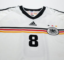 Load image into Gallery viewer, 1998/00 MATTHAUS #8 Germany Vintage adidas Home Football Shirt (XL) WC 98
