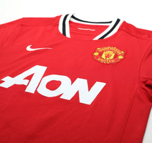 Load image into Gallery viewer, 2011/12 BERBATOV #9 Manchester United Vintage Nike Home Football Shirt (S)
