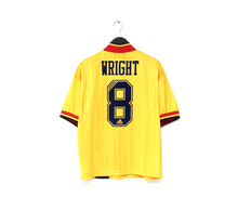 Load image into Gallery viewer, 1993/94 WRIGHT #8 Arsenal Retro adidas Equipment Away Football Shirt (S/M)
