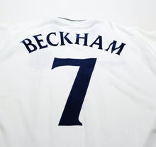 Load image into Gallery viewer, 2001/03 BECKHAM #7 England Vintage Umbro Home Greece Football Shirt XXL WC 2002
