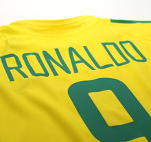 Load image into Gallery viewer, 2002/04 RONALDO #9 Brazil Vintage Nike WC 2002 Home Football Shirt (XXL)
