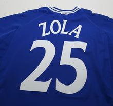 Load image into Gallery viewer, 1999/01 ZOLA #25 Chelsea Vintage Umbro Home Football Shirt (M)
