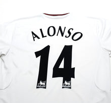 Load image into Gallery viewer, 2003/04 ALONSO #14 Liverpool Vintage Reebok Away Football Shirt (M)
