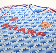 Load image into Gallery viewer, 1990/92 MANCHESTER UNITED Retro adidas Originals Away Football Shirt (S/M)
