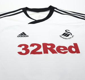 2011/12 SINCLAIR #11 Swansea City Vintage adidas Home Football Shirt (L)