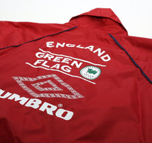 Load image into Gallery viewer, 1996 ENGLAND Vintage Umbro Green Flag Jacket (L) Euro 96
