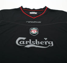 Load image into Gallery viewer, 2002/04 GERRARD #17 Liverpool Vintage Reebok Away Football Shirt Jersey (XL)
