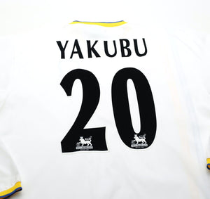2004/05 YAKUBU #20 Portsmouth Vintage Long Sleeve Third Football Shirt (M)