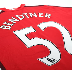 2008/10 BENDTNER #52 Arsenal Vintage Nike Home Football Shirt Jersey (XL)