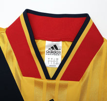 Load image into Gallery viewer, 1993/94 WRIGHT #8 Arsenal Retro adidas Equipment Away Football Shirt (S/M)
