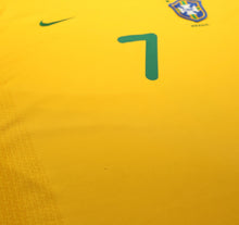 Load image into Gallery viewer, 2000/02 RONALDINHO #7 Brazil Vintage Nike Home Football Shirt (L) Olympics 2000
