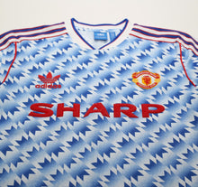 Load image into Gallery viewer, 1990/92 MANCHESTER UNITED Retro adidas Originals Away Football Shirt (S/M)
