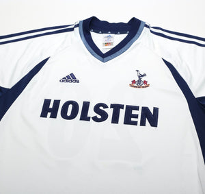 2001/02 KING #26 Tottenham Hotspur Vintage adidas Home Football Shirt (L)