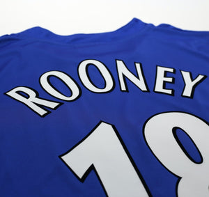 2002/03 ROONEY #18 Everton Vintage PUMA Home Football Shirt (M/L)