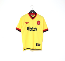 Load image into Gallery viewer, 1997/99 FOWLER #9 Liverpool Vintage Reebok Away Football Shirt Jersey (S) 34/36
