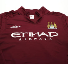 Load image into Gallery viewer, 2010/12 Manchester City Vintage Umbro Football 1/4 Zip Jacket Track Top (L/XL)
