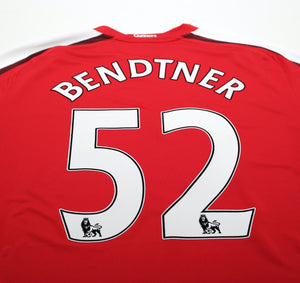 2008/10 BENDTNER #52 Arsenal Vintage Nike Home Football Shirt Jersey (L)